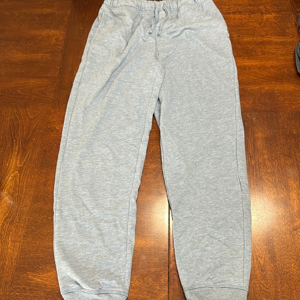 Men’s light blue Eddie Bauer sweatpants - Size M